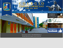 Tablet Screenshot of hispanoamericano.cl